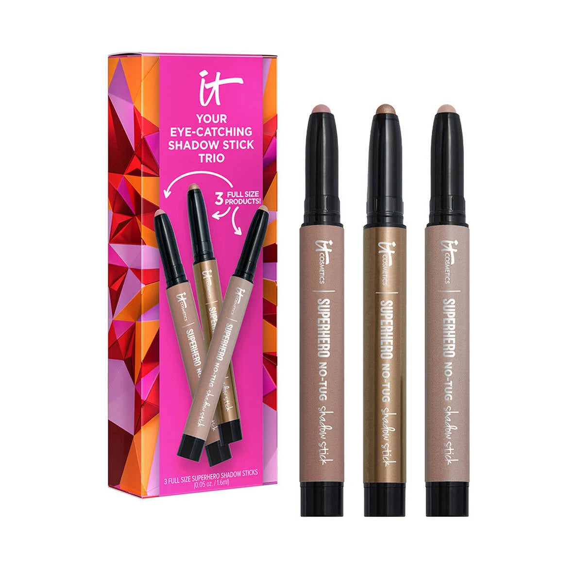 It Cosmetics Your Eye-Catching Waterproof Eyeshadow Stick Trio