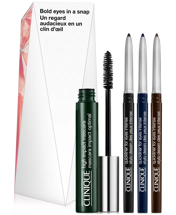 Clinique 4-Pc. Bold Eyes In A Snap Eyeliner & Mascara Set