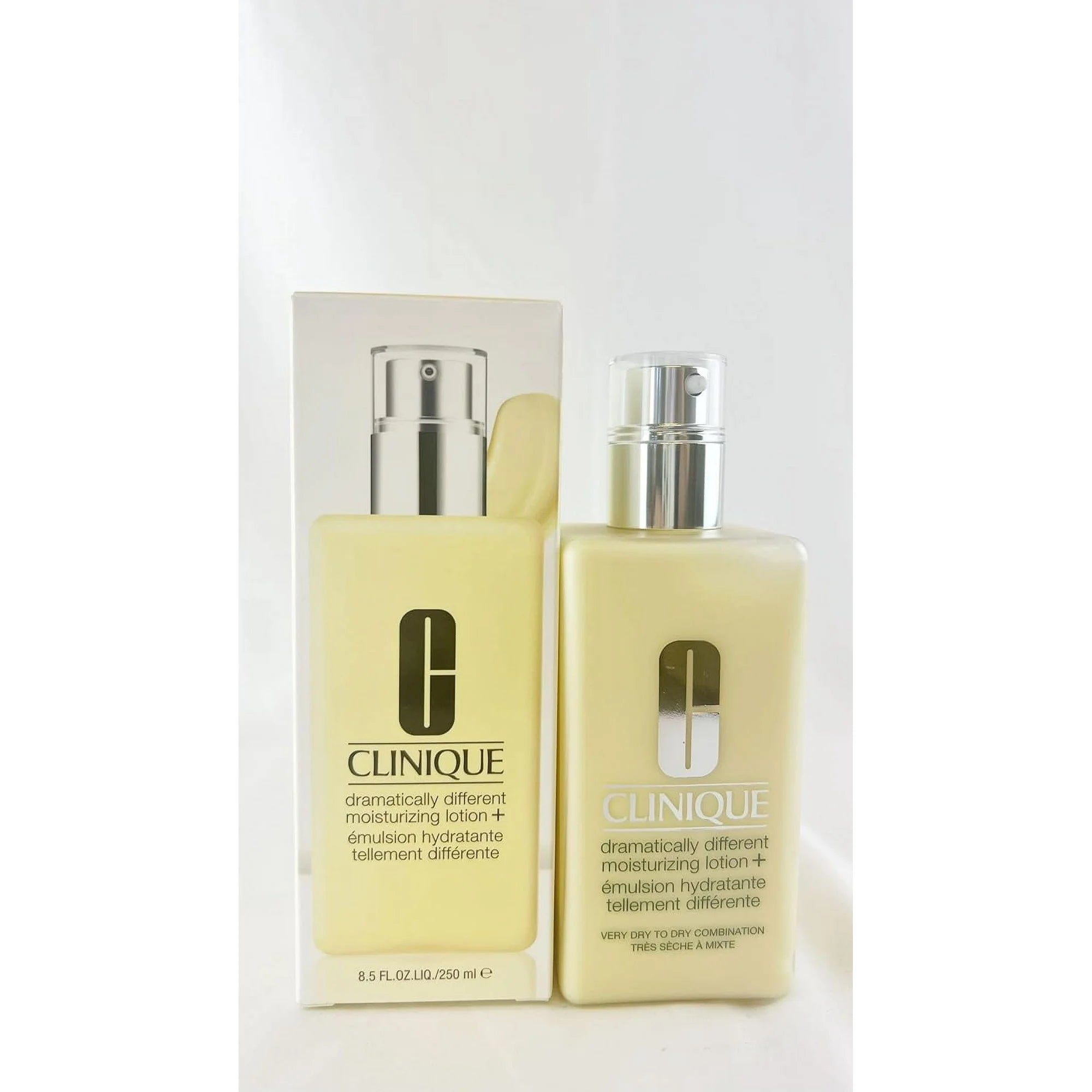 Clinique Dramatically Different Moisturizing Lotion+ Very Dry To Dry Combination 8.5 FL. OZ. LIQ./250 ml