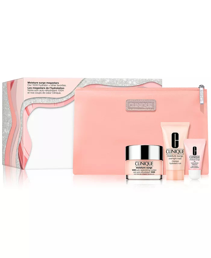 Clinique 4-Pc. Moisture Surge Megastars Hydrating Skin Care Set