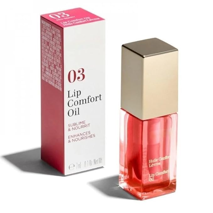 Clarins Lip Comfort Oil Enhances & Nourishes 03 Red Berry 7 ml