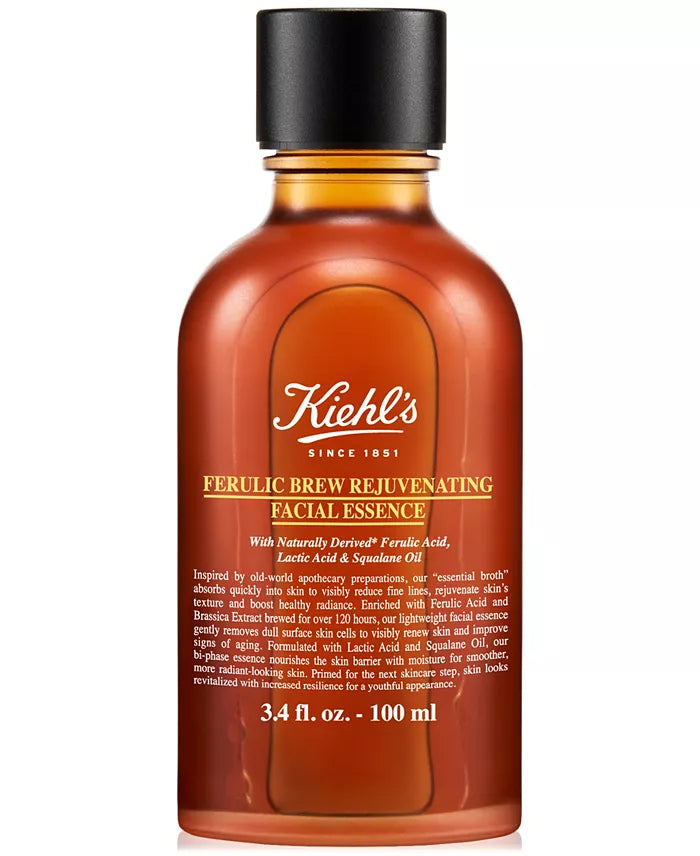 Kiehl's Ferulic Brew Rejuvenating Facial Essence 3.4 FL. OZ./100ml