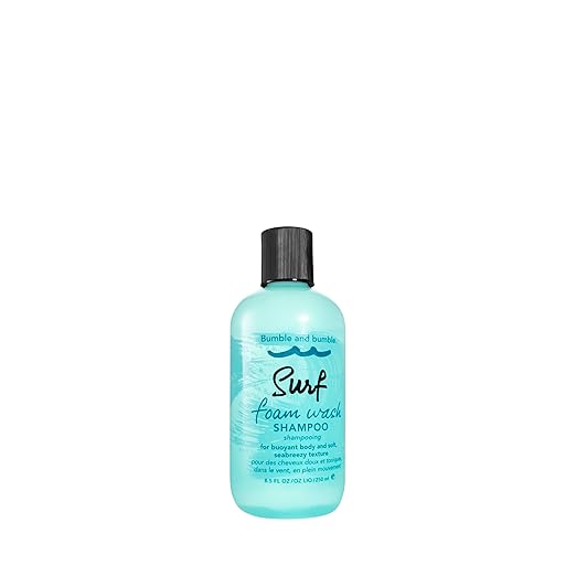 Bumble And Bumble Surf Foam Wash Shampoo For Buoyant Body And Soft, Seabreezy Texture Fine To Medium Hair 8.5 FL. OZ./250 ml