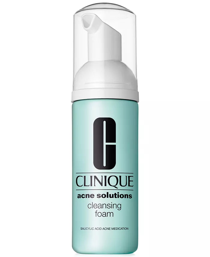 Clinique Acne Solutions Cleansing Foam Salicylic Acid Acne Medication 4.2 OZ./125ml