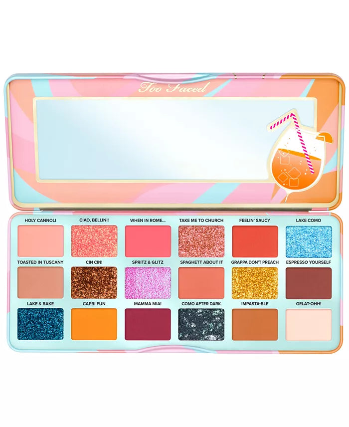 Too Faced Italian Spritz Lake Como Cocktail-Inspired Eye Shadow Palette